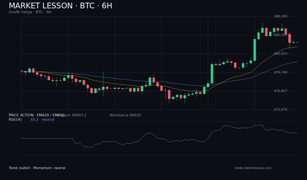 Analisis BTC, ETH, dan BNB: Tren Bullish dan Retracement